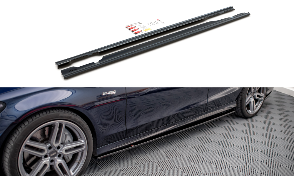 MAXTON DESIGN SIDE SKIRTS DIFFUSERS MERCEDES- BENZ C43 AMG W205