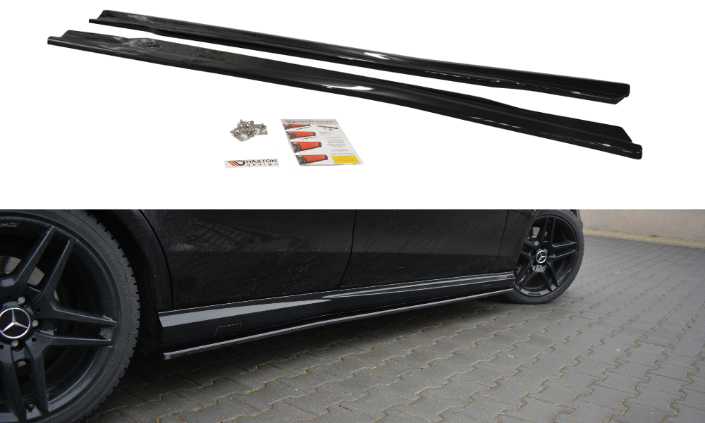 MAXTON DESIGN SIDE SKIRTS DIFFUSERS MERCEDES-BENZ E63 AMG W212