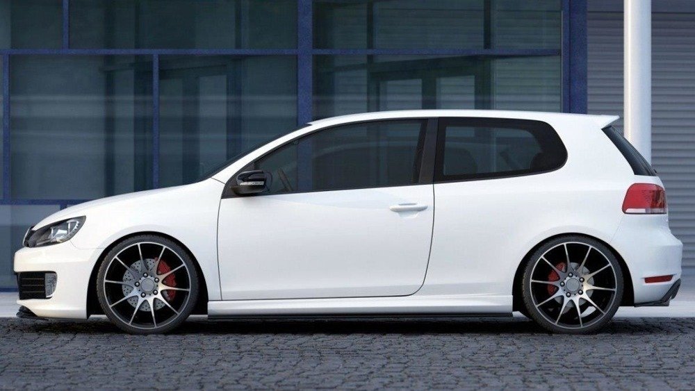 MAXTON DESIGN SIDE SKIRTS DIFFUSERS VW GOLF VI GTI 35TH / R20