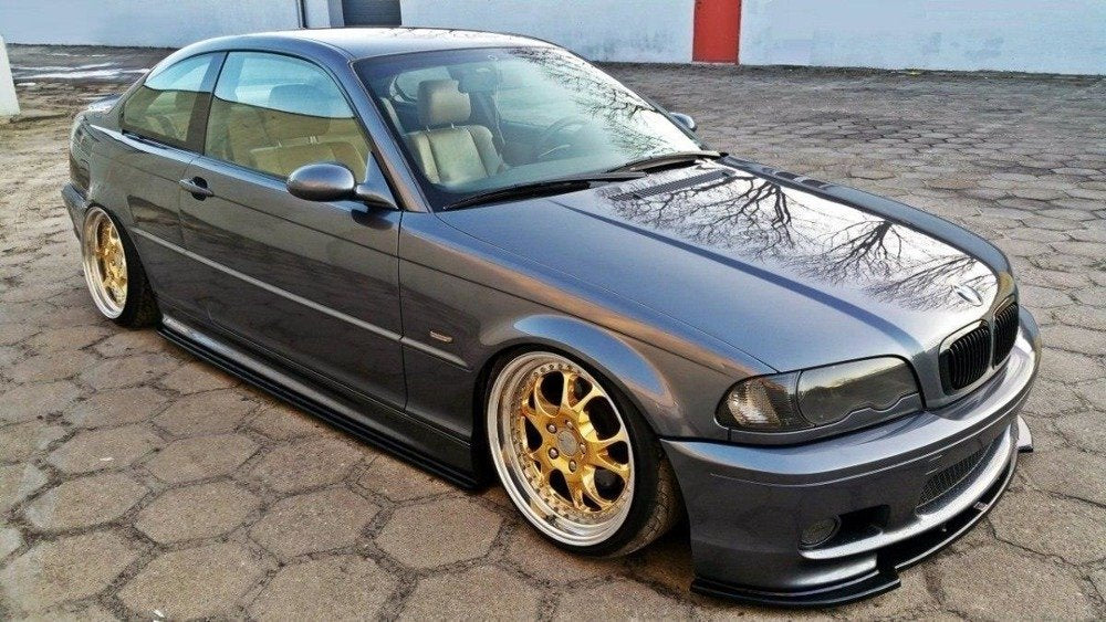 MAXTON DESIGN SIDE SKIRTS DIFFUSERS FOR BMW 3 E46 MPACK COUPE