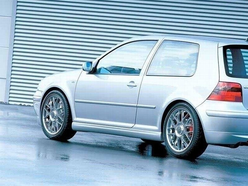 MAXTON DESIGN SIDE SKIRTS VW GOLF 4 25'TH ANNIVERSARY LOOK