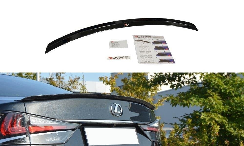 MAXTON DESIGN SPOILER CAP LEXUS GS MK4 FACELIFT T