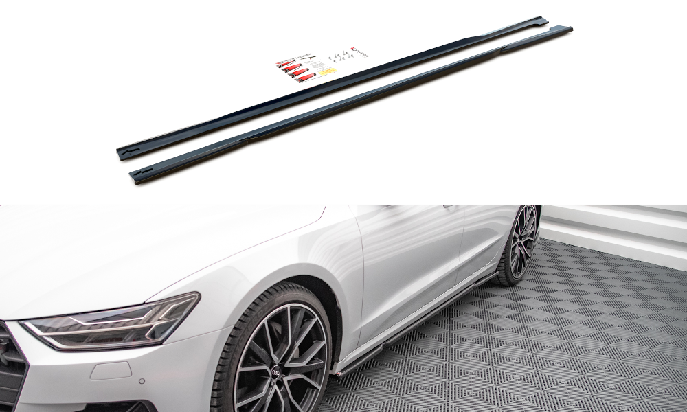 MAXTON DESIGN SIDE SKIRTS DIFFUSERS AUDI A7 C8