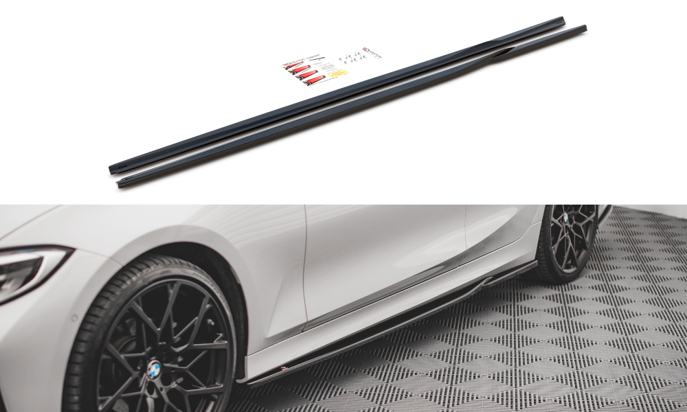 MAXTON DESIGN SIDE SKIRTS DIFFUSERS BMW 3 G20 / G21