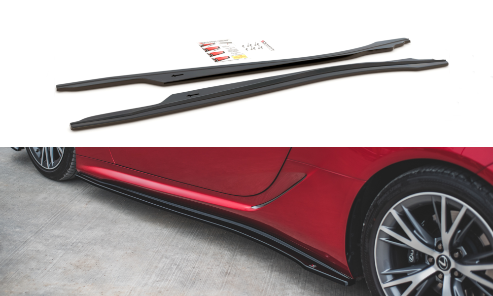 MAXTON DESIGN SIDE SKIRTS DIFFUSERS LEXUS LC 500