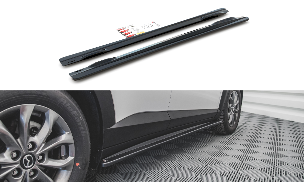 MAXTON DESIGN SIDE SKIRTS DIFFUSERS MAZDA CX-3