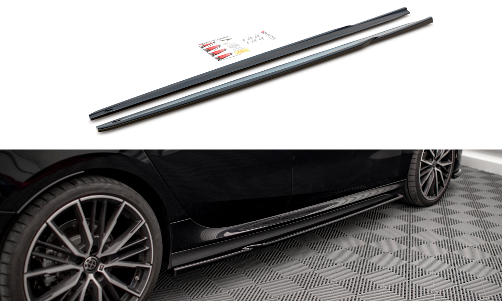 MAXTON DESIGN SIDE SKIRTS DIFFUSERS V.1 BMW 2 GRAN COUPE M-PACK F44