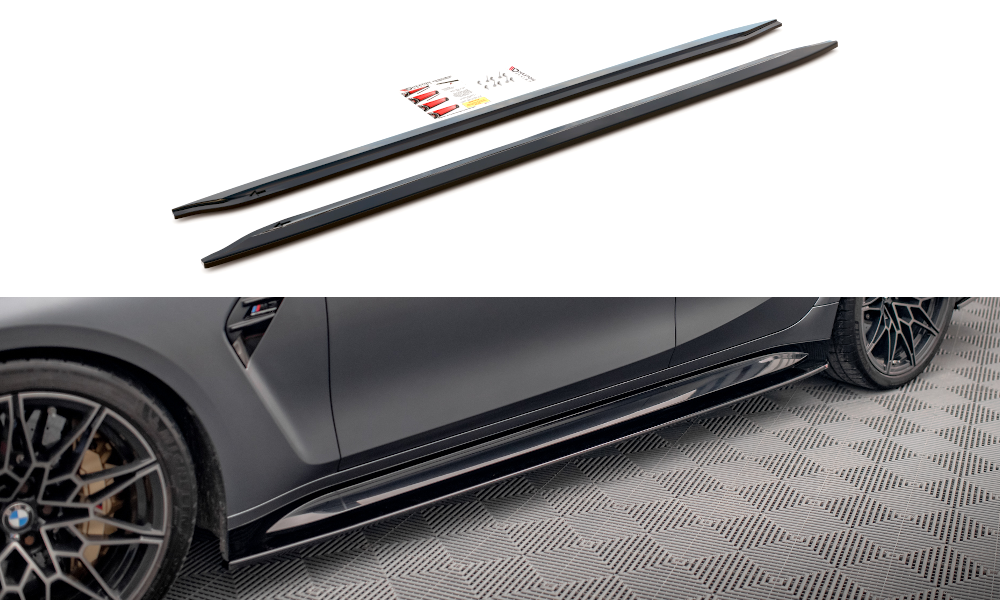 MAXTON DESIGN SIDE SKIRTS DIFFUSERS V.1 BMW M3 G80