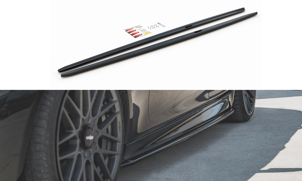 MAXTON DESIGN SIDE SKIRTS DIFFUSERS V.2 BMW 5 F10/F11 M-PACK