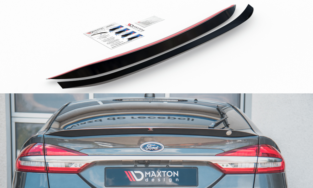 MAXTON DESIGN SPOILER CAP FORD MONDEO (FUSION) LIFTBACK MK5 FACELIFT