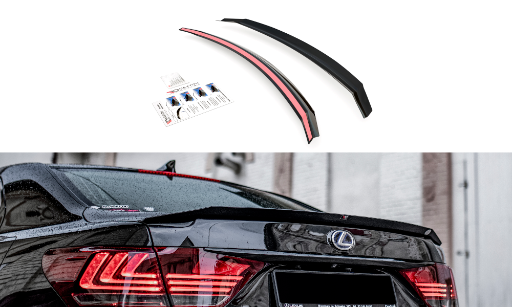 MAXTON DESIGN SPOILER CAP LEXUS LS MK4 FACELIFT