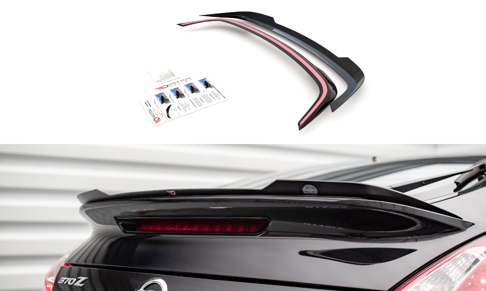 MAXTON DESIGN SPOILER CAP NISSAN 370Z NISMO FACELIFT