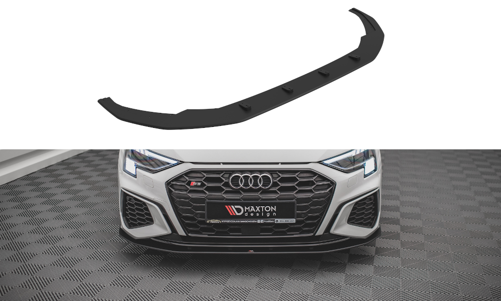 MAXTON DESIGN STREET PRO FRONT SPLITTER AUDI S3 / A3 S-LINE 8Y