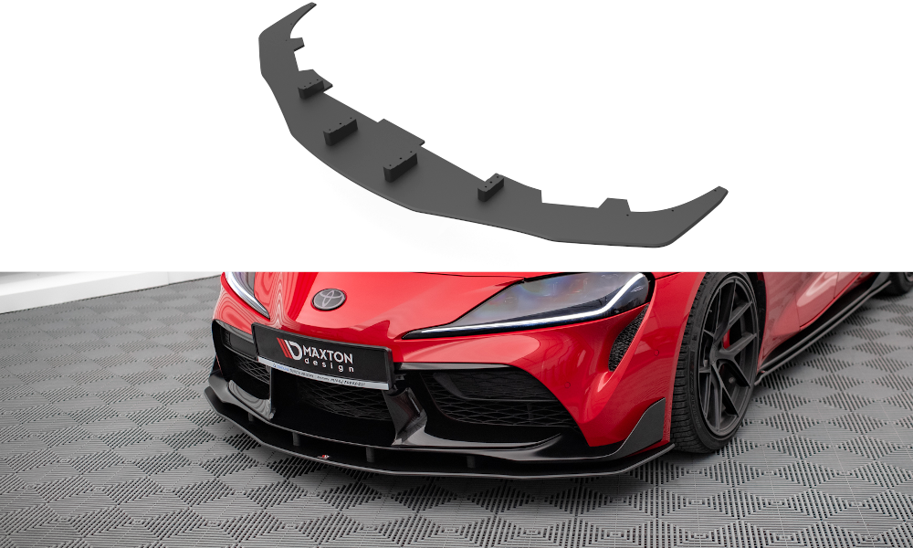 MAXTON DESIGN STREET PRO FRONT SPLITTER TOYOTA SUPRA MK5