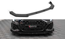 Load image into Gallery viewer, MAXTON DESIGN STREET PRO FRONT SPLITTER V.1 + FLAPS AUDI RS3 SPORTBACK / SEDAN 8Y