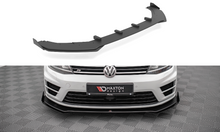 Load image into Gallery viewer, MAXTON DESIGN STREET PRO FRONT SPLITTER V.1 + FLAPS VOLKSWAGEN GOLF R MK7