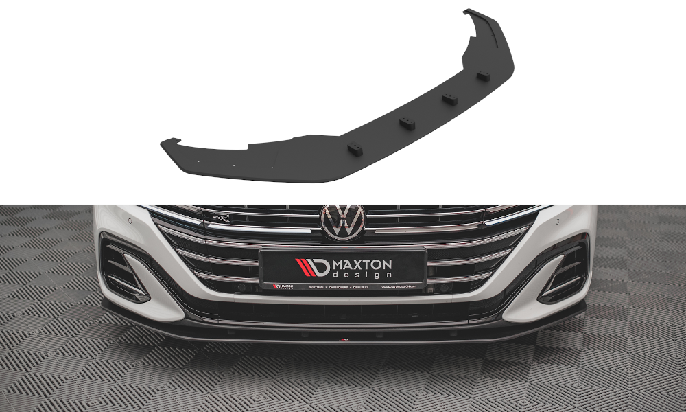 MAXTON DESIGN STREET PRO FRONT SPLITTER VOLKSWAGEN ARTEON R-LINE FACELIFT