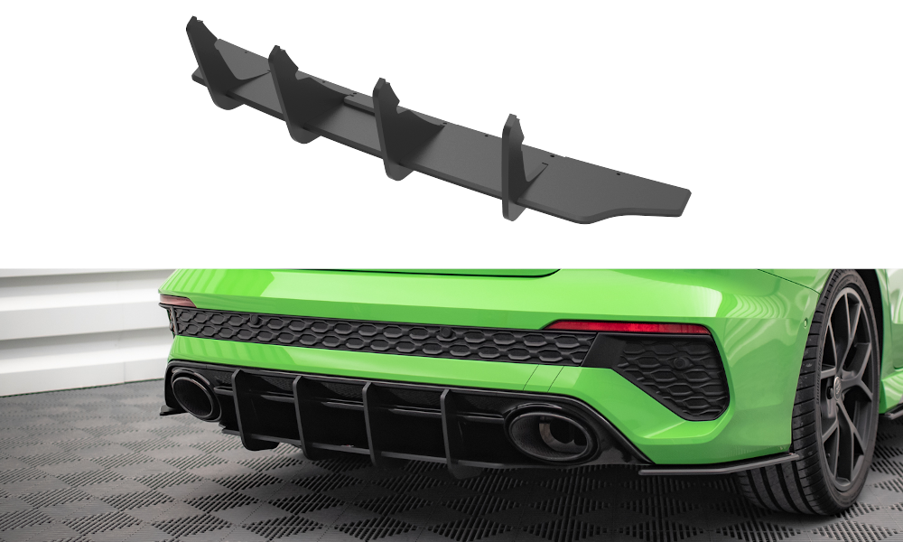 MAXTON DESIGN STREET PRO REAR DIFFUSER AUDI RS3 SEDAN 8Y