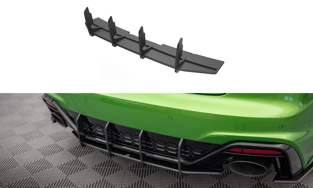 MAXTON DESIGN STREET PRO REAR DIFFUSER AUDI RS5 F5 FACELIFT