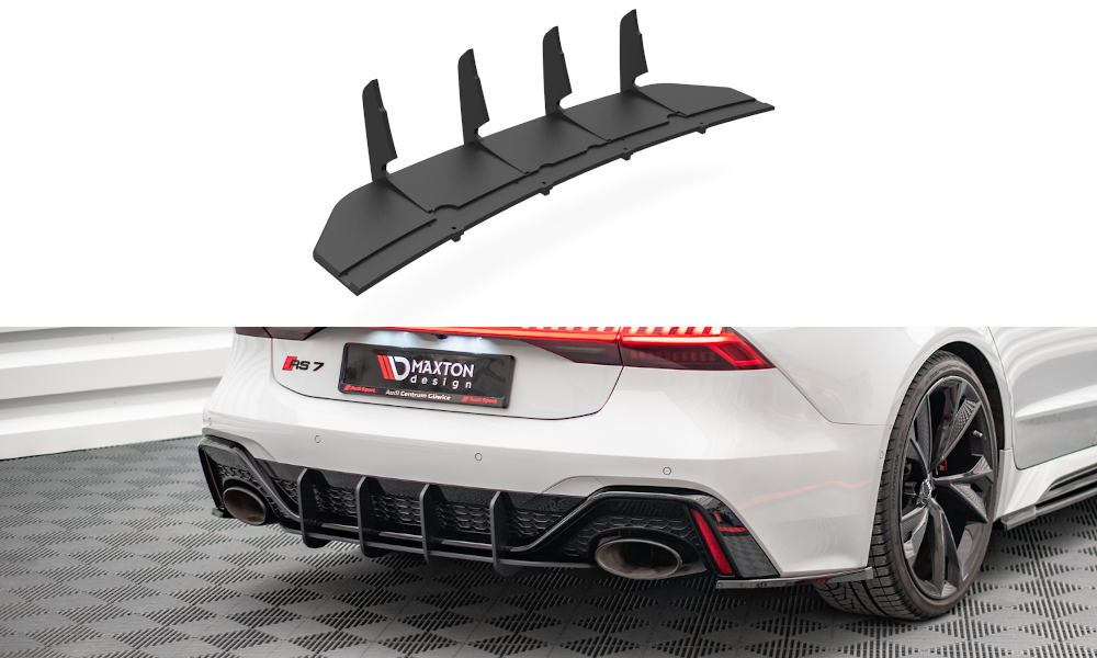 MAXTON DESIGN STREET PRO REAR DIFFUSER AUDI RS7 C8