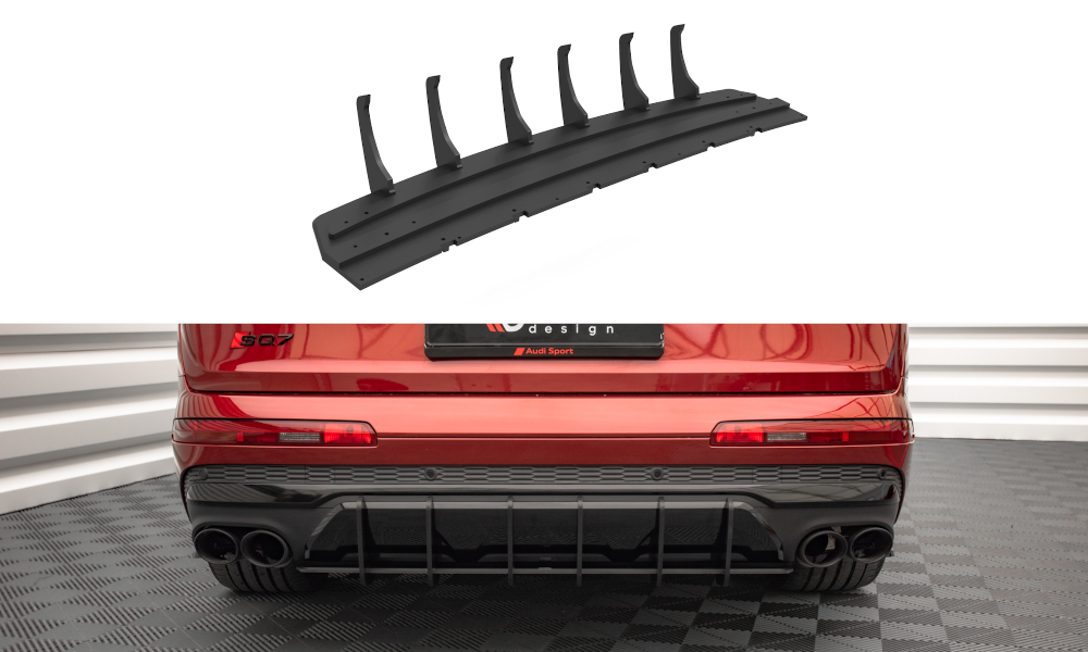 MAXTON DESIGN STREET PRO REAR DIFFUSER AUDI SQ7 /Q7 S-LINE MK2 (4M) FACELIFT