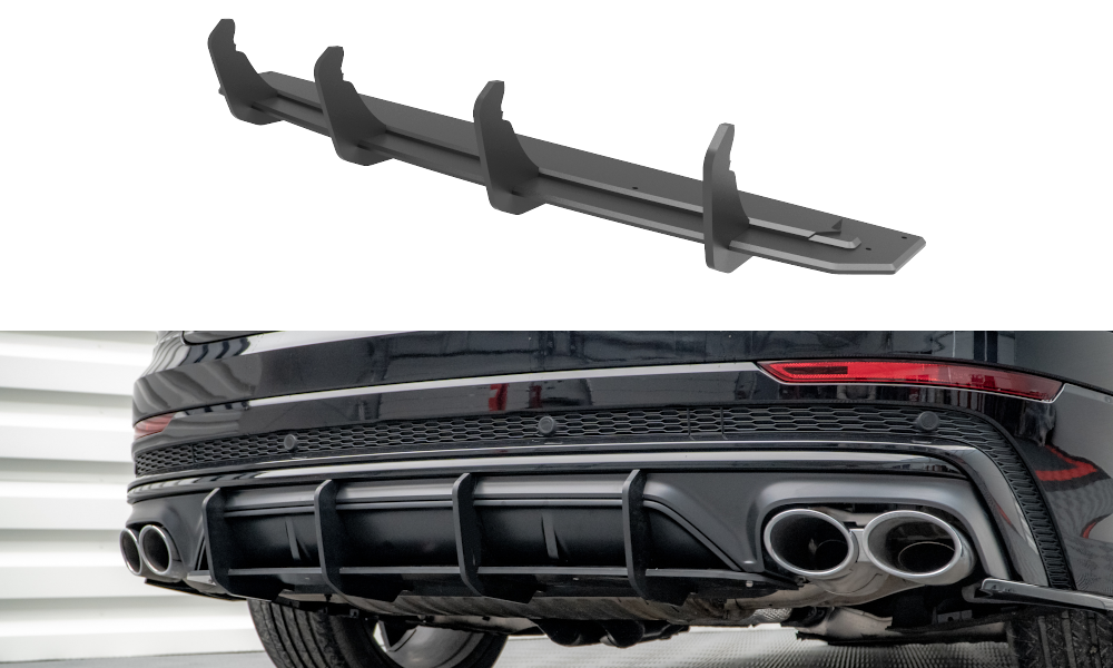 MAXTON DESIGN STREET PRO REAR DIFFUSER AUDI SQ8 MK1