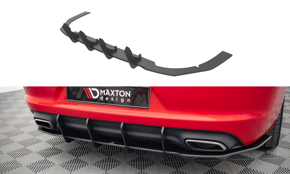 MAXTON DESIGN STREET PRO REAR DIFFUSER DODGE CHARGER RT MK7 FACELIFT