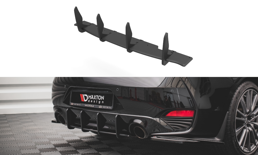 MAXTON DESIGN STREET PRO REAR DIFFUSER INFINITI Q60 S MK2