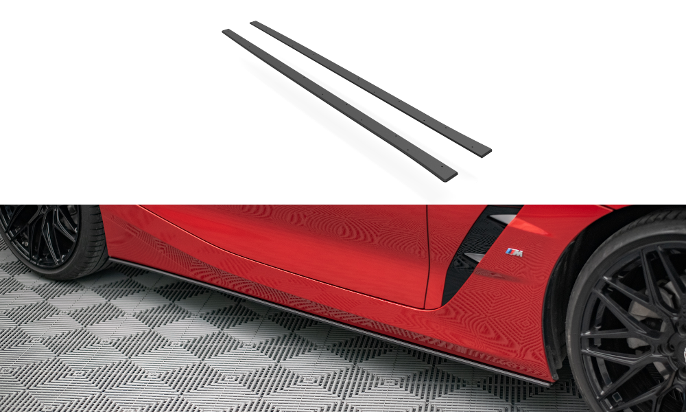 MAXTON DESIGN STREET PRO SIDE SKIRTS DIFFUSERS BMW Z4 M-PACK G29