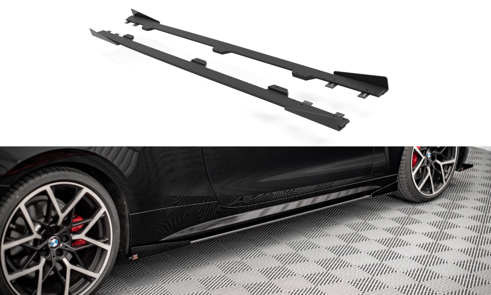 MAXTON DESIGN STREET PRO SIDE SKIRTS DIFFUSERS BMW 4 M-PACK G22