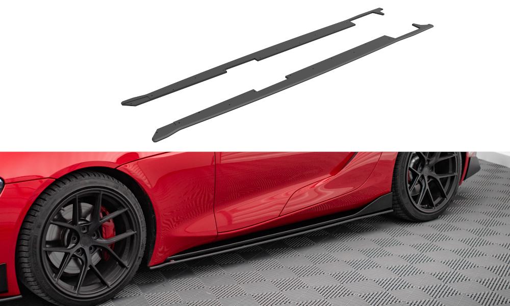 MAXTON DESIGN STREET PRO SIDE SKIRTS DIFFUSERS TOYOTA SUPRA MK5