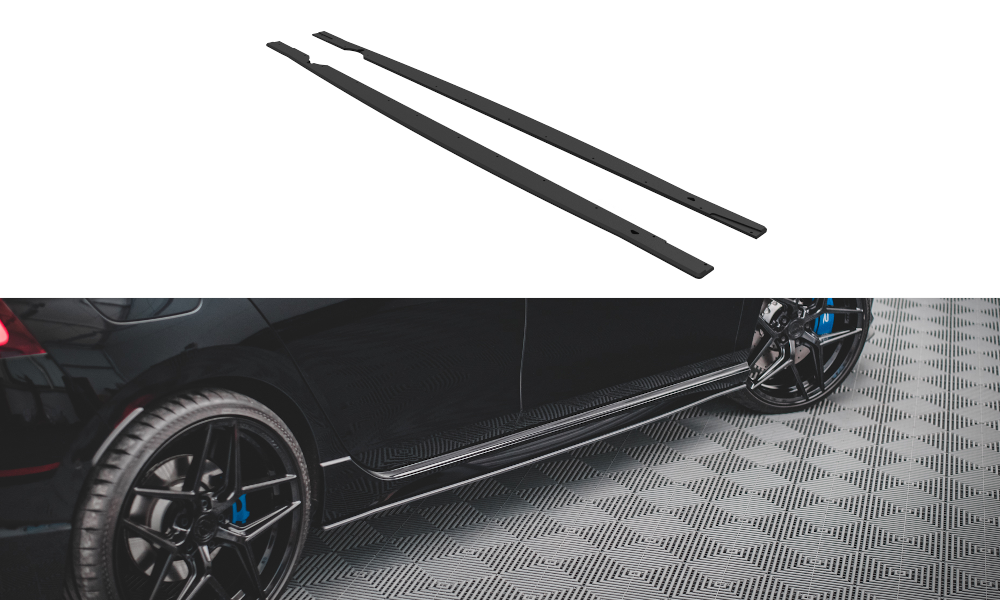 MAXTON DESIGN STREET PRO SIDE SKIRTS DIFFUSERS VOLKSWAGEN GOLF R MK8