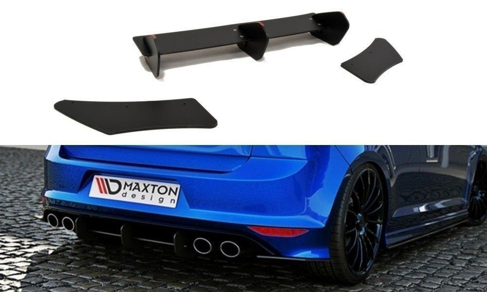 MAXTON DESIGN VW GOLF 7 R HATCHBACK REAR DIFFUSER & REAR SIDE SPLITTERS