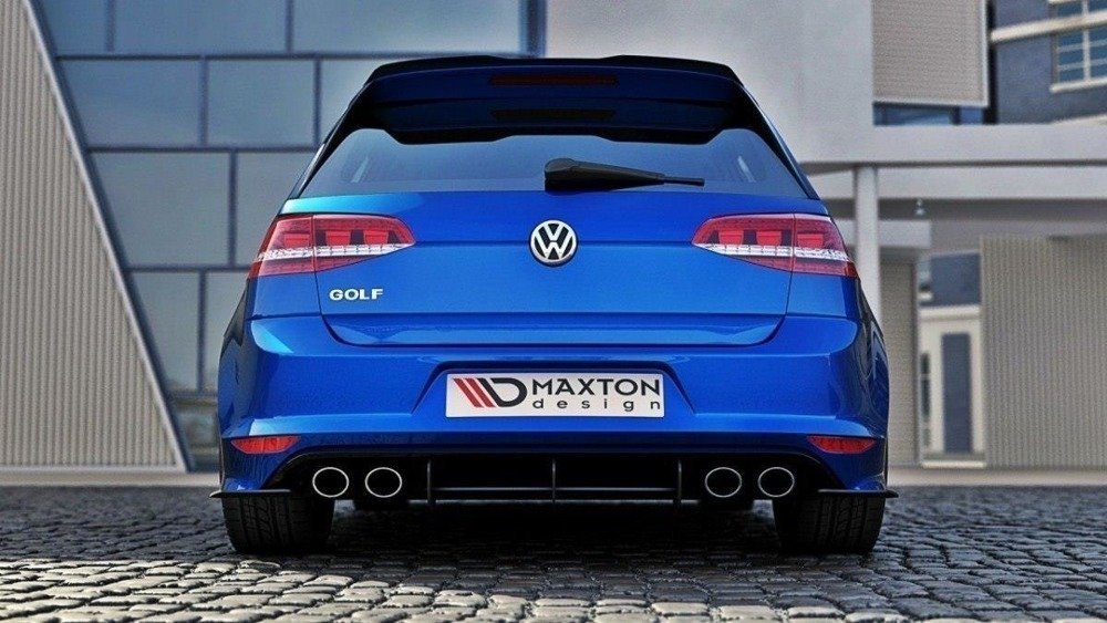 MAXTON DESIGN VW GOLF 7 R HATCHBACK REAR DIFFUSER & REAR SIDE SPLITTERS