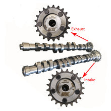 Load image into Gallery viewer, SPA Turbo VW B5 T3 top mount turbo twin scroll manifold wastegate V-Band + 252 / 260 High Performance Camshaft set