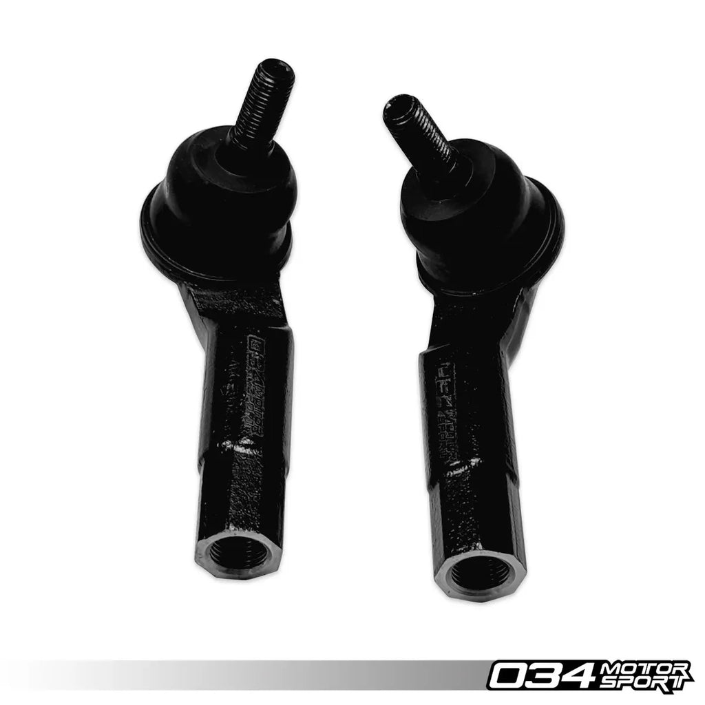 034Motorsport Extended Tie Rod End Kit, Audi & Volkswagen PQ35, MQB, and MQB Evo