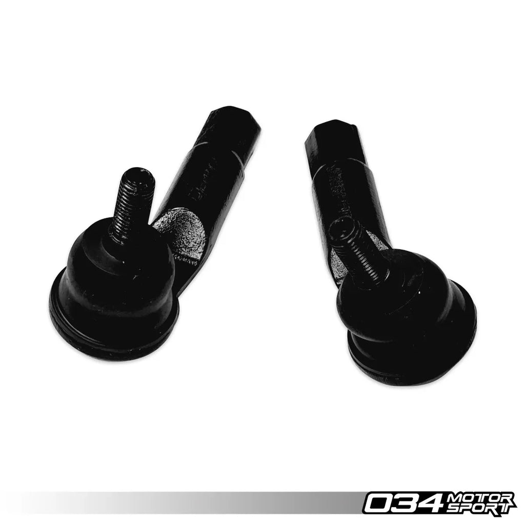 034Motorsport Extended Tie Rod End Kit, Audi & Volkswagen PQ35, MQB, and MQB Evo