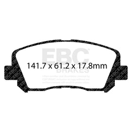 EBC 15+ Chrysler 200 2.4 Ultimax2 Front Brake Pads
