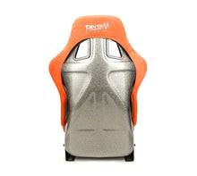 Load image into Gallery viewer, NRG FRP Bucket Seat ULTRA Edition W/ Grey Pearlized Back / Orange Microfiber Material - Large