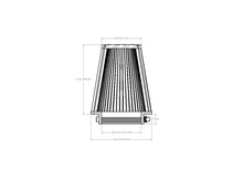 Load image into Gallery viewer, aFe POWER Universal Clamp-On Air Filter w/ D2 Dura-Dry Media - 4in F x 6in B x 4in T x 7in H