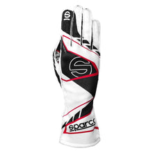 Load image into Gallery viewer, SPARCO K-Arrow+ White/Black Kart Racing Gloves Size 09