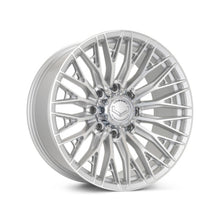 Load image into Gallery viewer, Vossen HFX-6 18x9 - 6x139.7 - ET0 - Super Deep Face - 106.1 - Silver Polished Wheel