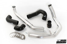 Load image into Gallery viewer, do88 SAAB 9-3 2.0T 2003- do88 Intercooler Pressure Pipes w/Black Hoses