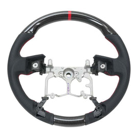 NRG 12-23 Toyota Tacoma OEM Plus Carbon Fiber Steering Wheel w/ Red Stitch & Red Center Mark