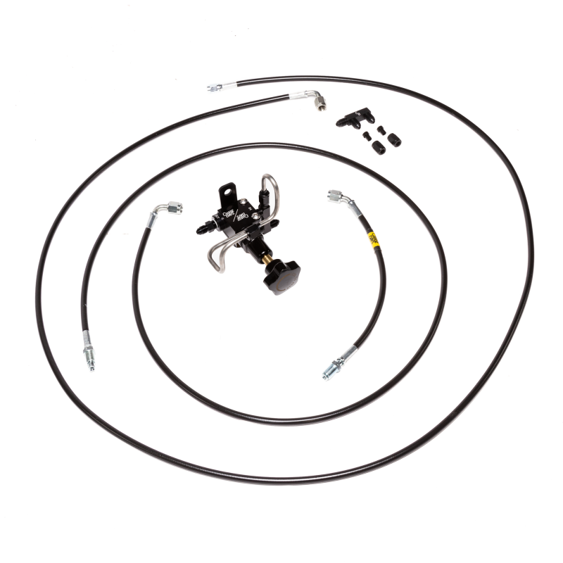 Chase Bays 90-93 Acura Integra Single Piston Brake Booster Delete Brake Line Relocation