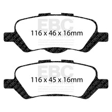 Load image into Gallery viewer, EBC 08+ Toyota Venza 2.7 Greenstuff Rear Brake Pads