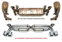 Load image into Gallery viewer, Fabspeed Porsche 991 Carrera Supersport X-Pipe Exhaust System