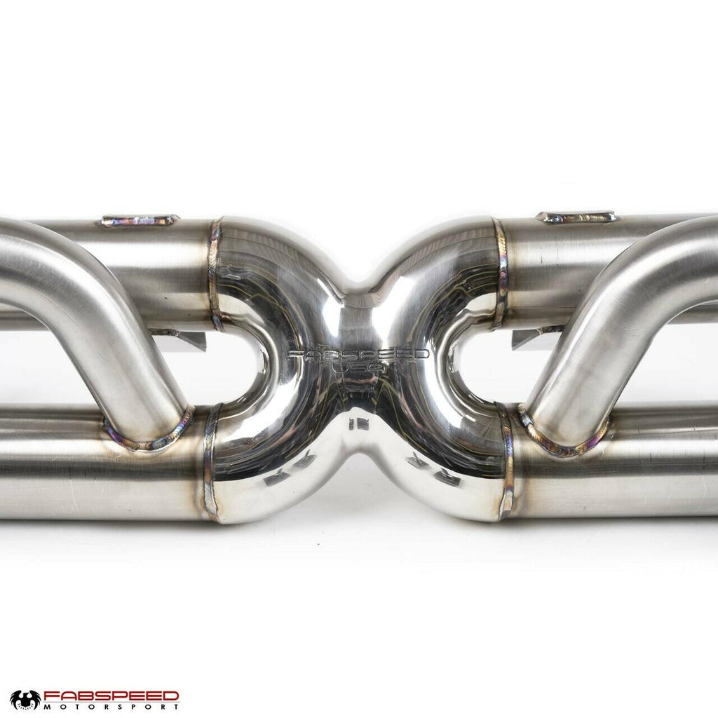 Fabspeed Porsche 992 Turbo, Turbo S Cat-Back Valvetronic Maxflo Exhaust System (2021+)