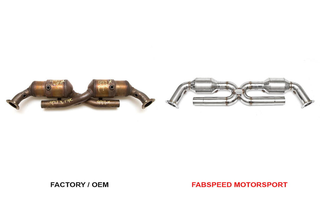 Fabspeed Porsche 997 Carrera Sport Cat X-Pipe (2005-2008)