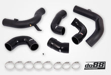 Load image into Gallery viewer, do88 Audi/Seat/Skoda/Volkswagen 1.8T/2.0T (MQB) OEM Intercooler Pressure Pipes w/Black Hoses